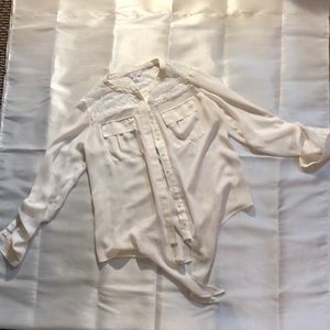 White blouse Candies Brand